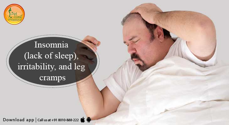 Insomnia Irritability And Leg Cramps