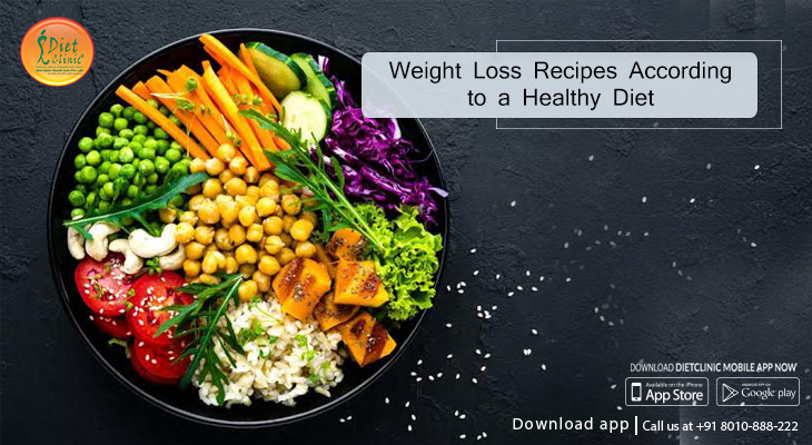 Weight Loss Recipes According to a Healthy Diet.