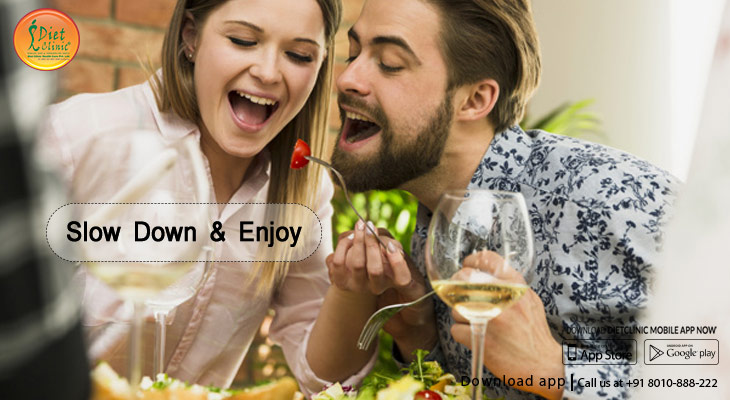 Slow down and enjoy our food