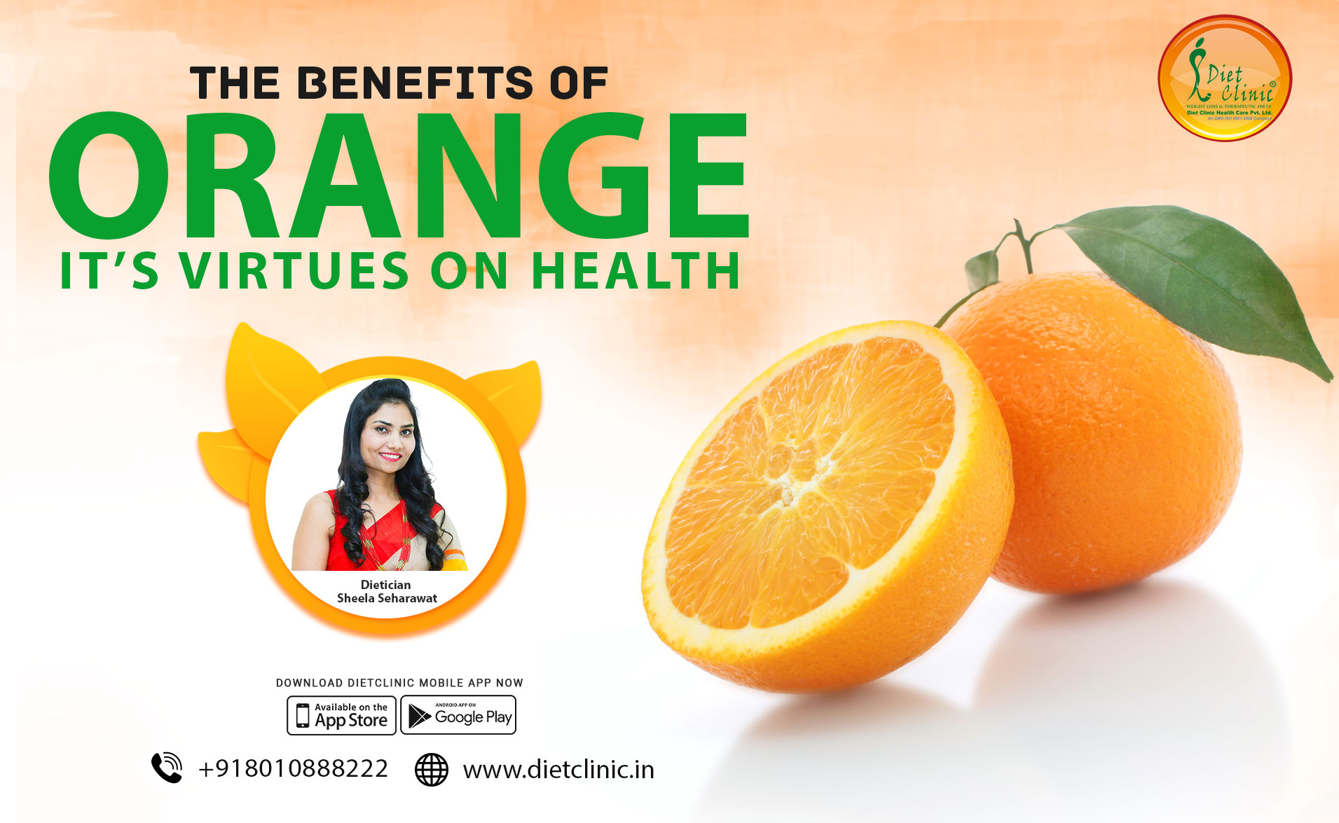 The benefits of orange: its virtues on health