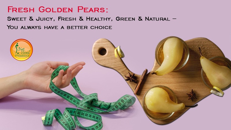 Fresh Golden Pears