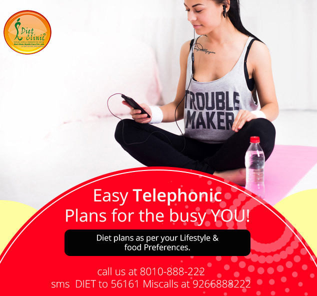 Get your customized diet plan from our expert dieticians by calling