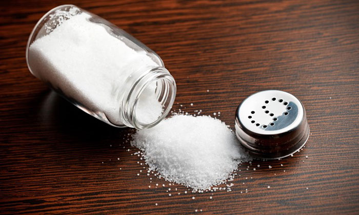 Cut the salt